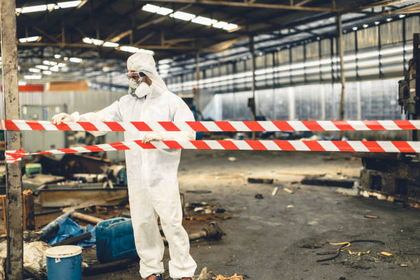 Professional Odor Removal technician working in Urbana, MD